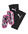 Puma ULTRA Flex Sleeve Fußball Schienbeinschoner Unisex pink schwarz – Bild 1