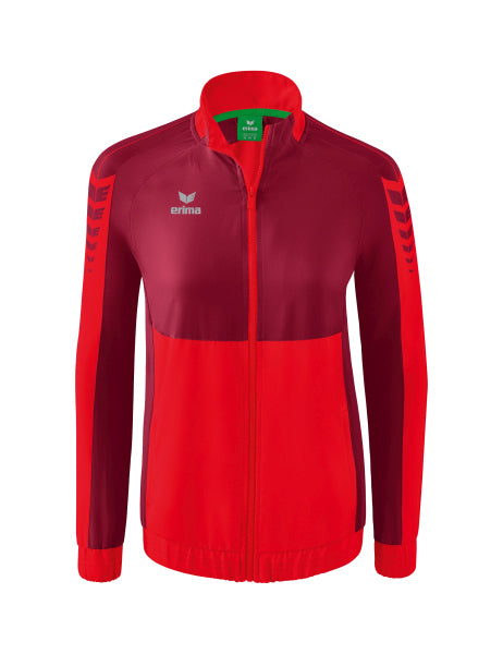 Erima Six Wings Präsentationsjacke - rot/bordeaux – Bild 1
