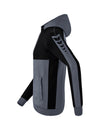Erima Six Wings Trainingsjacke mit Kapuze - slate grey/schwarz – Bild 3