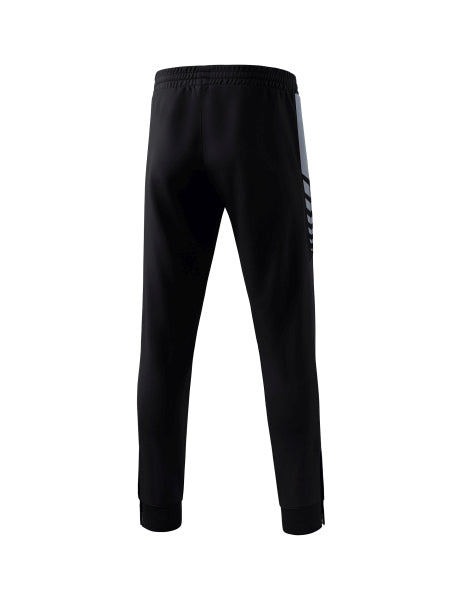 Erima Six Wings Worker Hose - schwarz/slate grey – Bild 2