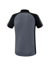 Erima Six Wings Poloshirt Herren - grau - Schwarz – Bild 2