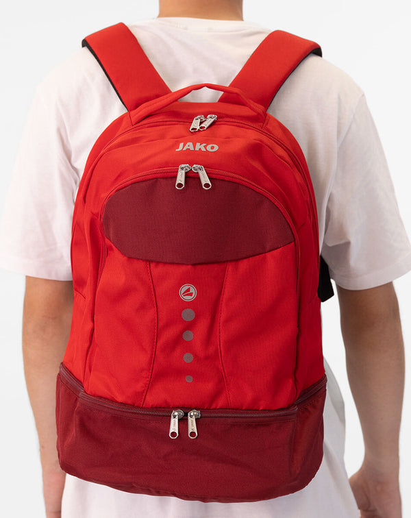 JAKO Rucksack TLS mit Bodenfach - rot – Bild 2