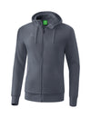 Erima Kapuzensweatjacke - slate grey – Bild 3