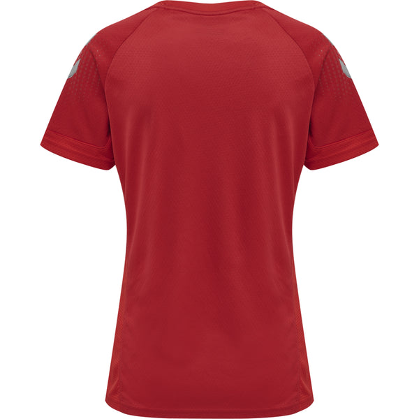 Hummel Lead Poly Trikot Damen rot – Bild 2