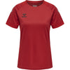 Hummel Lead Poly Trikot Damen rot – Bild 3