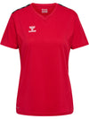 Hummel hmlAUTHENTIC PL JERSEY S/S WOMAN - true red – Bild 2