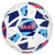 JAKO Trainingsball Iconic weiß/navy/coral 5 – Bild 1
