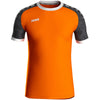 JAKO Trikot Iconic KA - neonorange/schwarz – Bild 2
