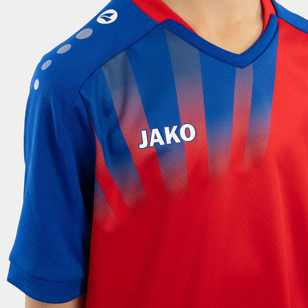 JAKO Trikot Vintage KA - rot/royal – Bild 7