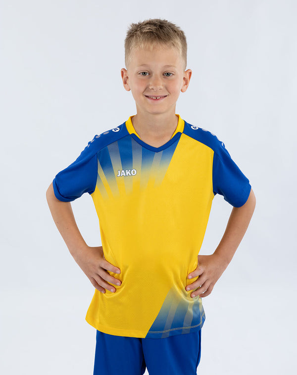 JAKO Trikot Vintage KA - gelb/royal – Bild 2