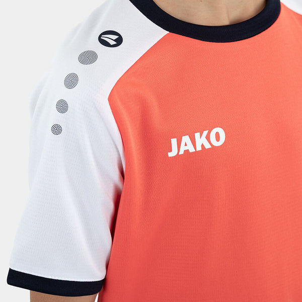 JAKO Trikot Dynamic KA - coral/weiß/marine – Bild 7