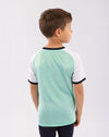 JAKO Trikot Dynamic KA - minze/weiß/marine – Bild 3