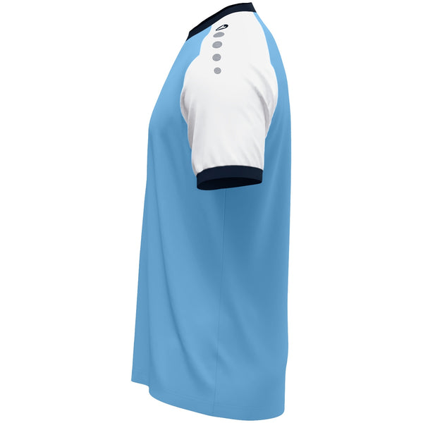 JAKO Trikot Dynamic KA - skyblue/weiß/marine – Bild 3