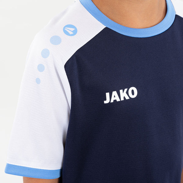 JAKO Trikot Dynamic KA - marine/weiß/skyblue – Bild 7