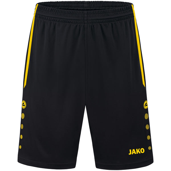 JAKO Sporthose Allround - schwarz/citro – Bild 3