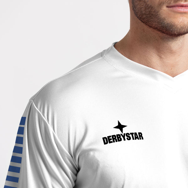 Derbystar - Contra Trikot - weiss blau – Bild 4