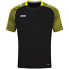 JAKO T-Shirt Performance - schwarz/soft yellow – Bild 3