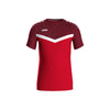 JAKO T-Shirt Iconic - rot/weinrot – Bild 2