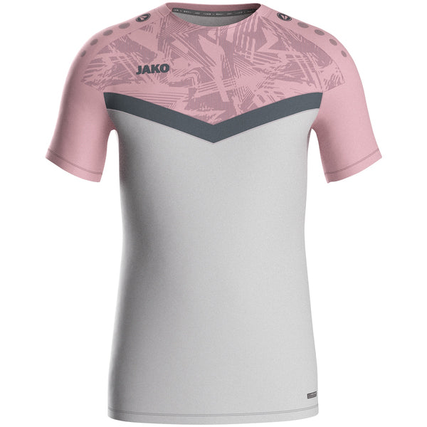 JAKO T-Shirt Iconic - soft grey/dusky pink/anthra light – Bild 1