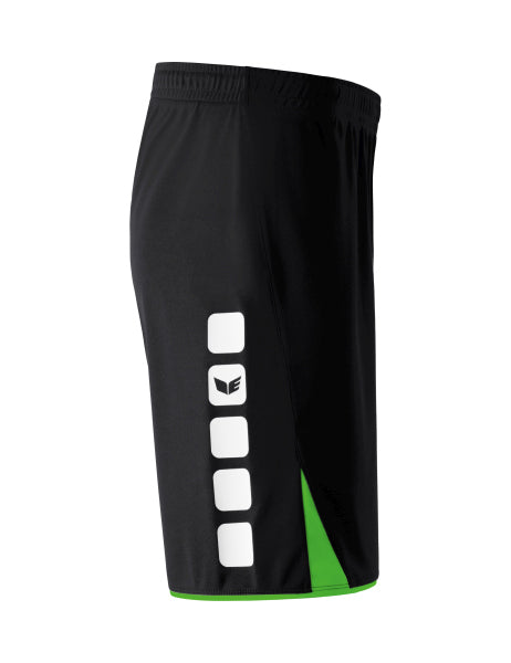 Erima CLASSIC 5-C Shorts - schwarz/green – Bild 3