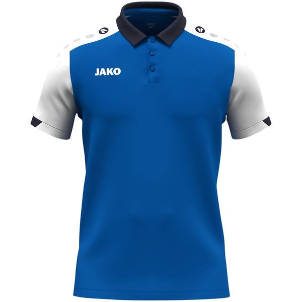 JAKO Polo Dynamic - royal/weiß/marine – Bild 1