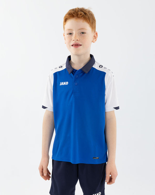 JAKO Polo Dynamic - royal/weiß/marine – Bild 2