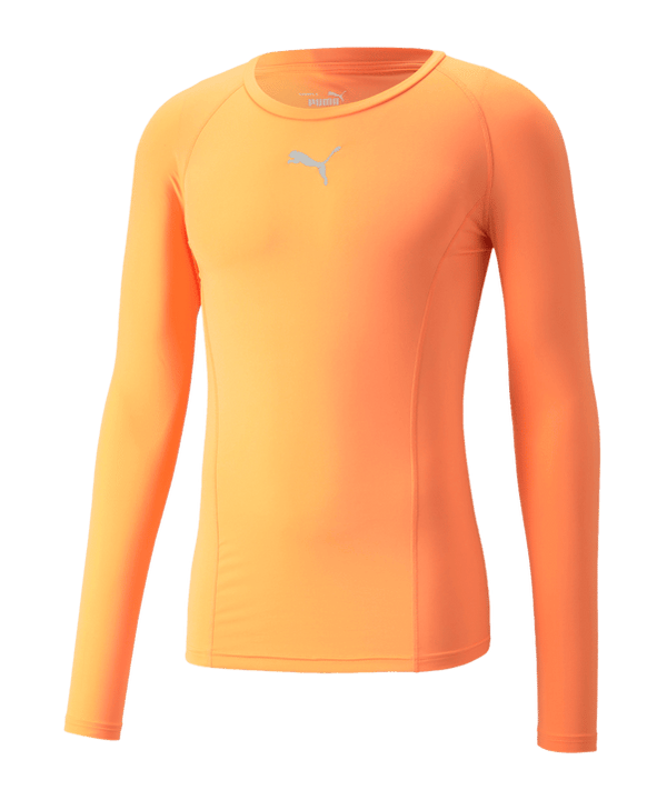 Puma teamLIGA Herren Baselayer Langarmshirt neon citrus – Bild 1
