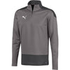 Puma GOAL 23 Training 1/4 Top Herren grau – Bild 1