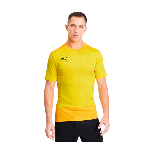 Puma teamGOAL 23 Trainingsshirt Herren - gelb – Bild 7