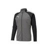 Puma teamLIGA Trainingsjacke Herren - grau/schwarz – Bild 1