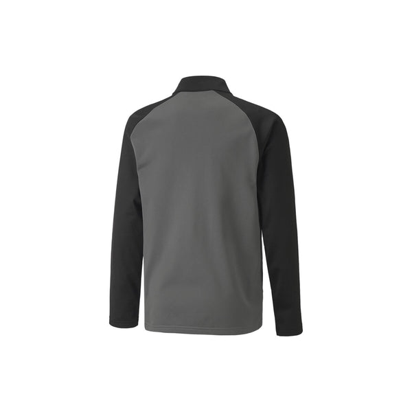 Puma teamLIGA Trainingsjacke Kinder - grau/schwarz/weiß – Bild 2