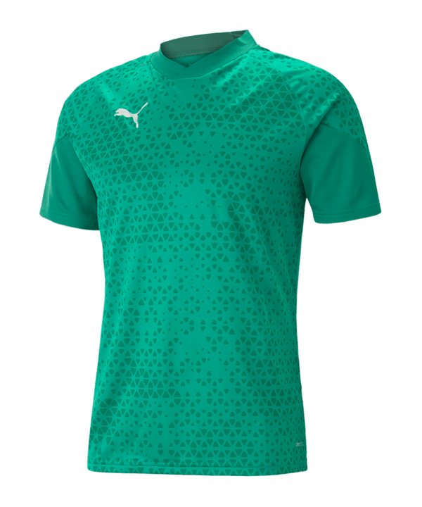 Puma teamCUP Trainingstrikot Herren grün – Bild 1