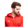 Puma teamGOAL Casuals Hooded Jacke - Rot/Weiß – Bild 4