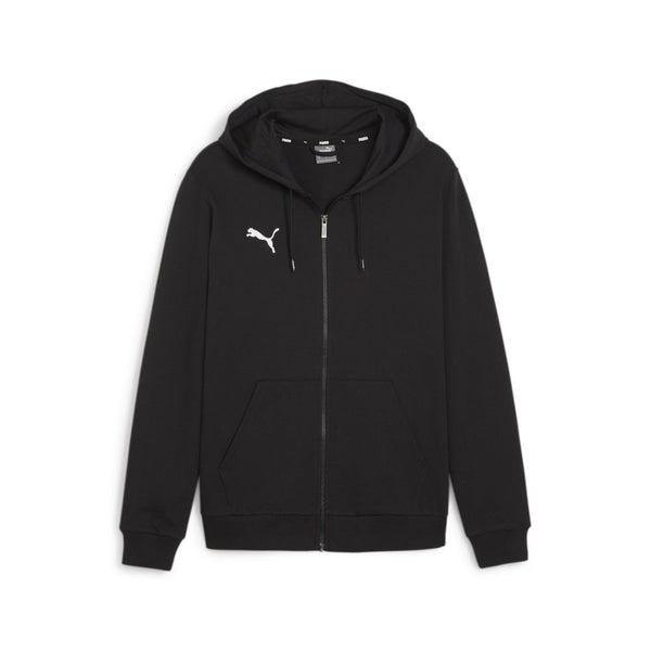 Puma teamGOAL Casuals Hooded Jacke - Schwarz/Weiß – Bild 1