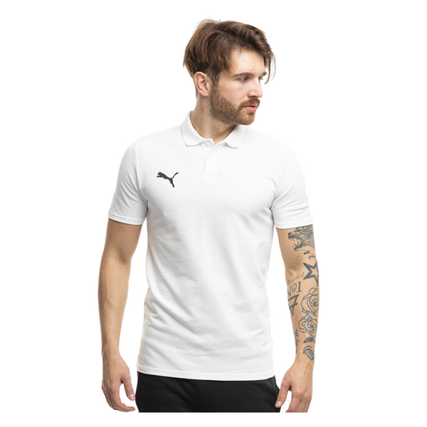 Puma teamGOAL Casuals Polo - Weiß/Schwarz – Bild 14