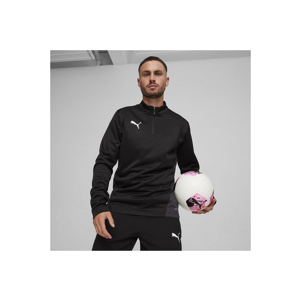 Puma teamGOAL Training 14 Zip Top - Schwarz/Weiß – Bild 5