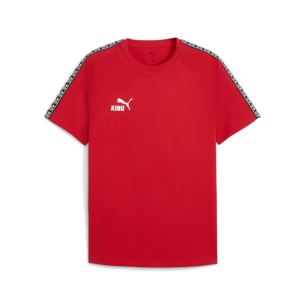 Puma teamKING T-Shirt - Rot/Weiß – Bild 1