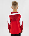JAKO Zip Hoodie Dynamic - rot/weiß/dunkelrot – Bild 3
