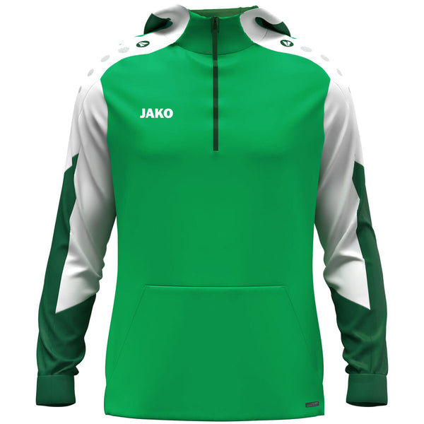 JAKO Zip Hoodie Dynamic - grün/weiß/dunkelgrün – Bild 1