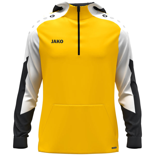 JAKO Zip Hoodie Dynamic - gelb/weiß/schwarz – Bild 1