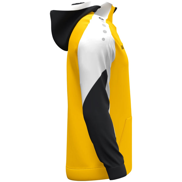 JAKO Zip Hoodie Dynamic - gelb/weiß/schwarz – Bild 6