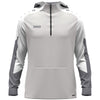 JAKO Zip Hoodie Dynamic - hellgrau/weiß/grau – Bild 1