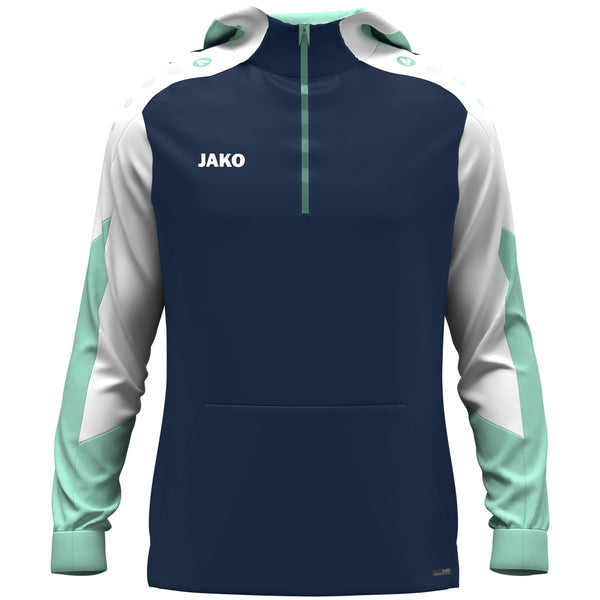 JAKO Zip Hoodie Dynamic - marine/weiß/minze – Bild 1