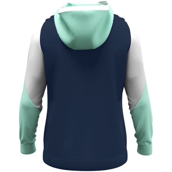 JAKO Zip Hoodie Dynamic - marine/weiß/minze – Bild 2