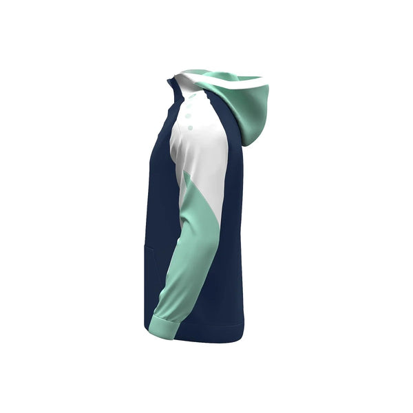 JAKO Zip Hoodie Dynamic - marine/weiß/minze – Bild 7