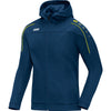 JAKO Kapuzenjacke Classico - nightblue/citro – Bild 1