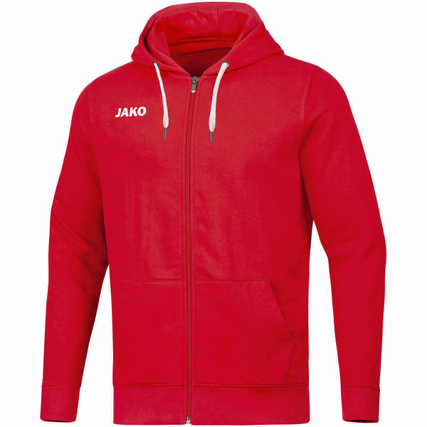 JAKO Kapuzenjacke Base - rot – Bild 1