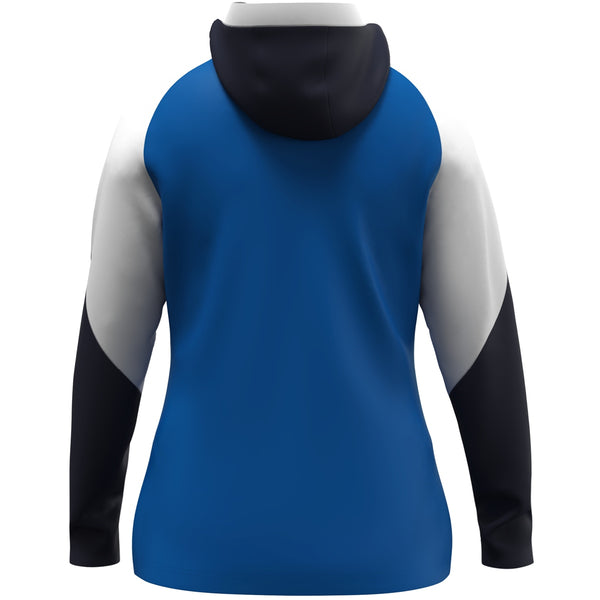 JAKO Kapuzenjacke Dynamic Damen - royal/weiß/marine – Bild 4