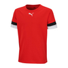Puma Fußball teamRISE Trikot Herren rot schwarz weiß – Bild 7