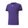 Puma Fußball teamRISE Trikot Herren lila schwarz weiß – Bild 6